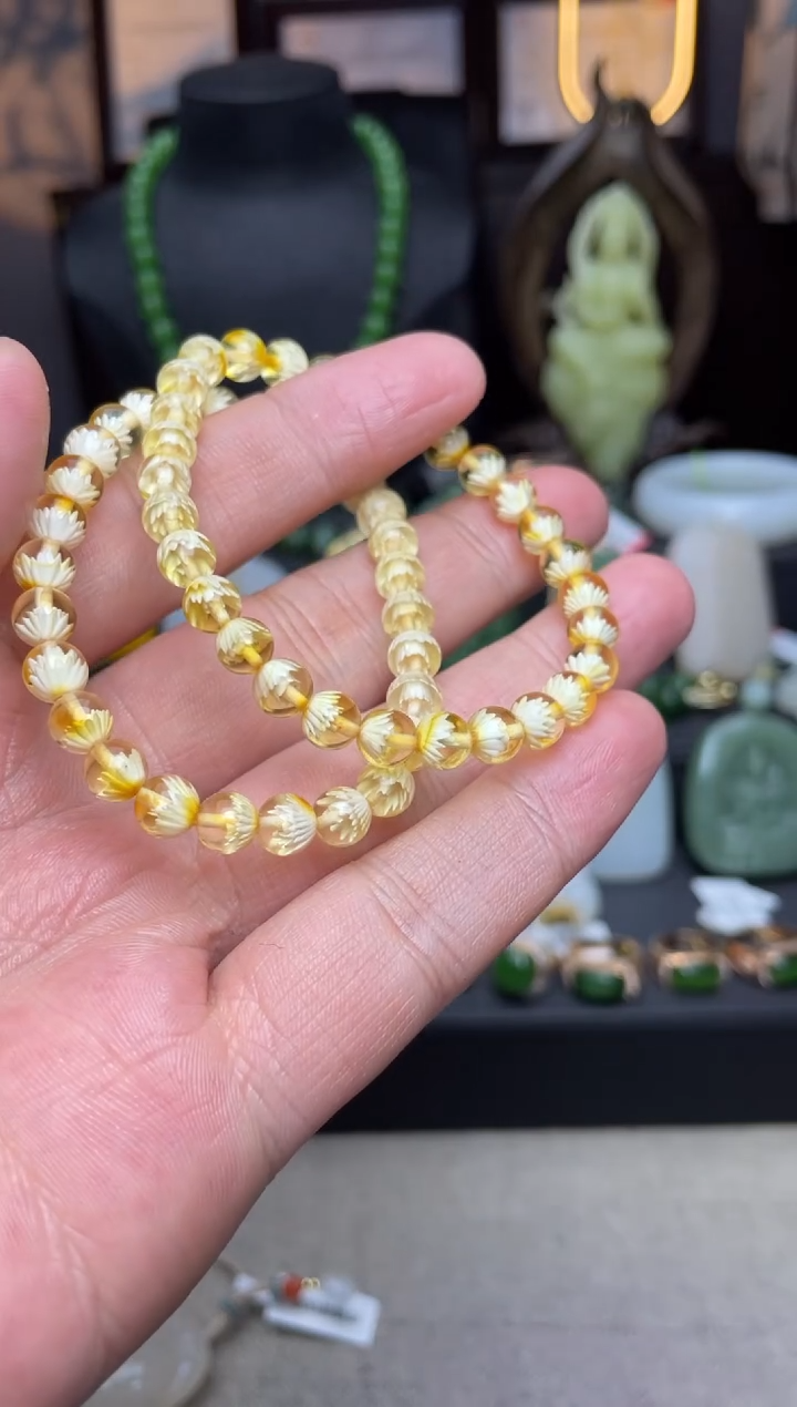 【闪购商品】蜜蜡手链未镶嵌f070多样性发其一