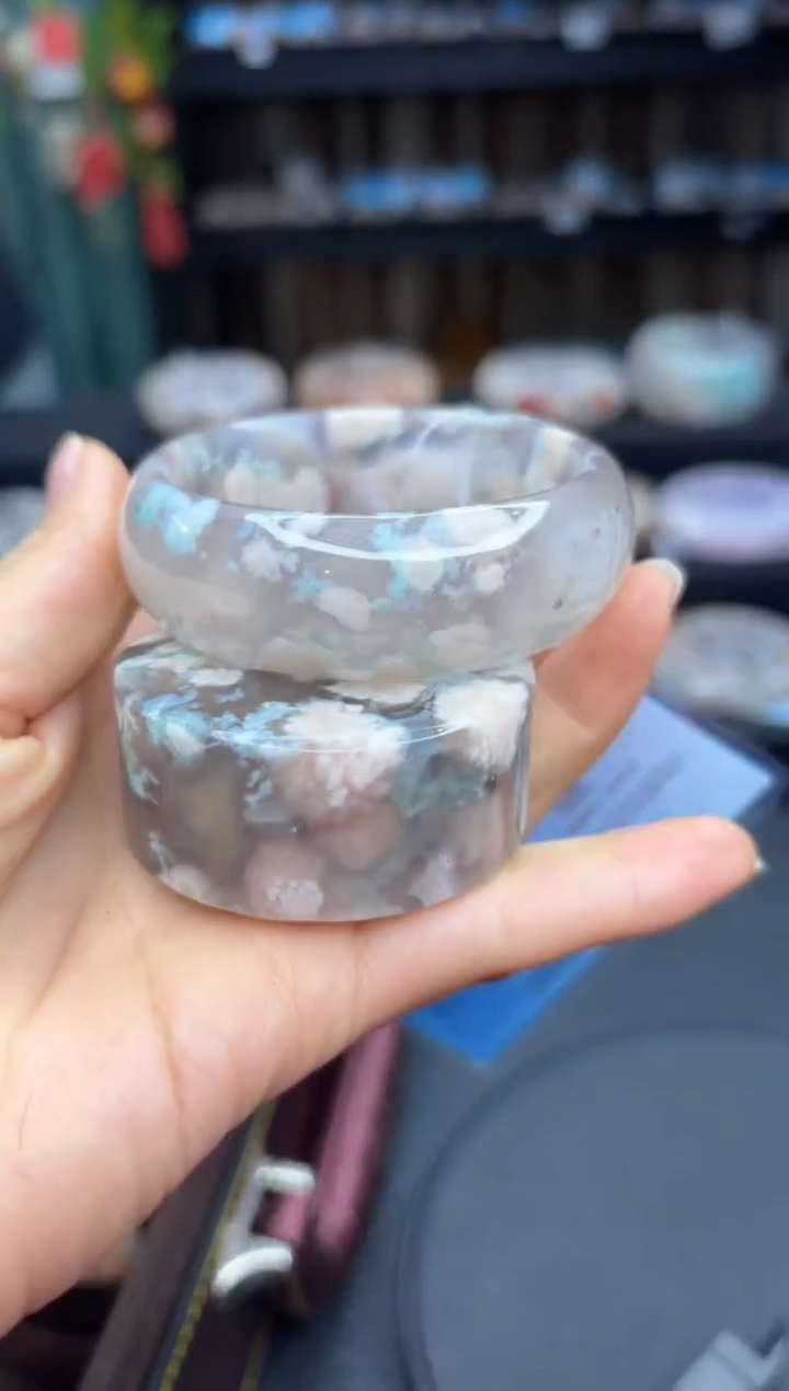 【闪购商品】石英质玉手镯未镶嵌2334（52圈赠送镯心）