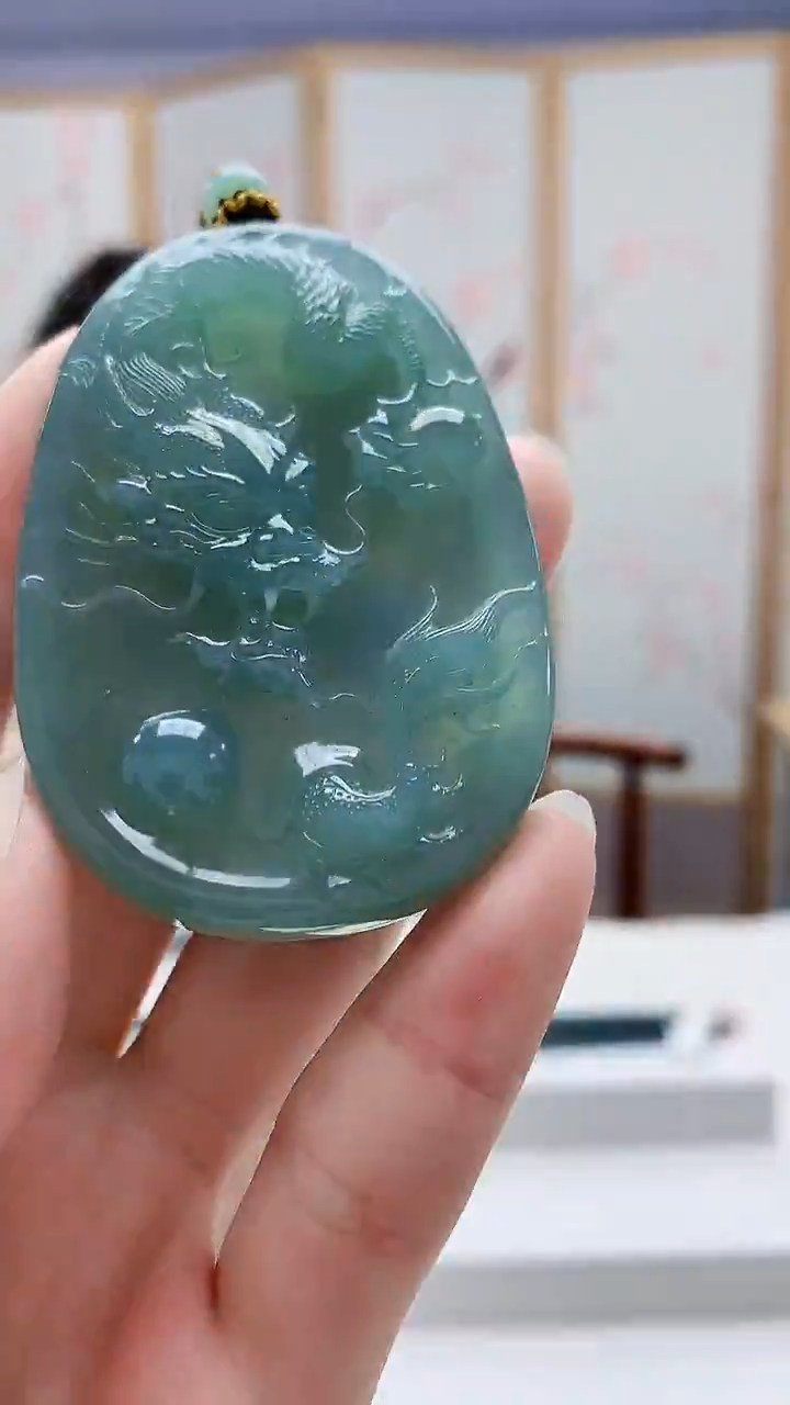 未镶嵌定制翡翠宝****哥5175ry-毛货挂件