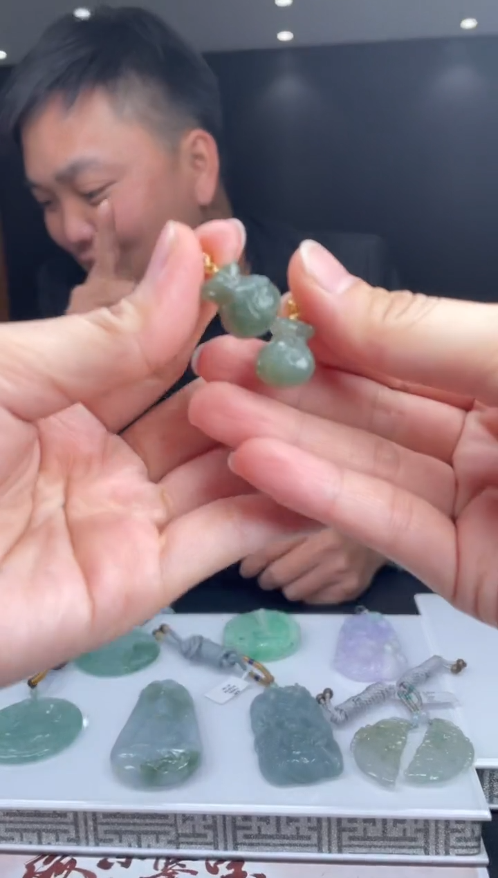 【闪购商品】和田玉颈饰未镶嵌-12HDJT0129639多样性发其一