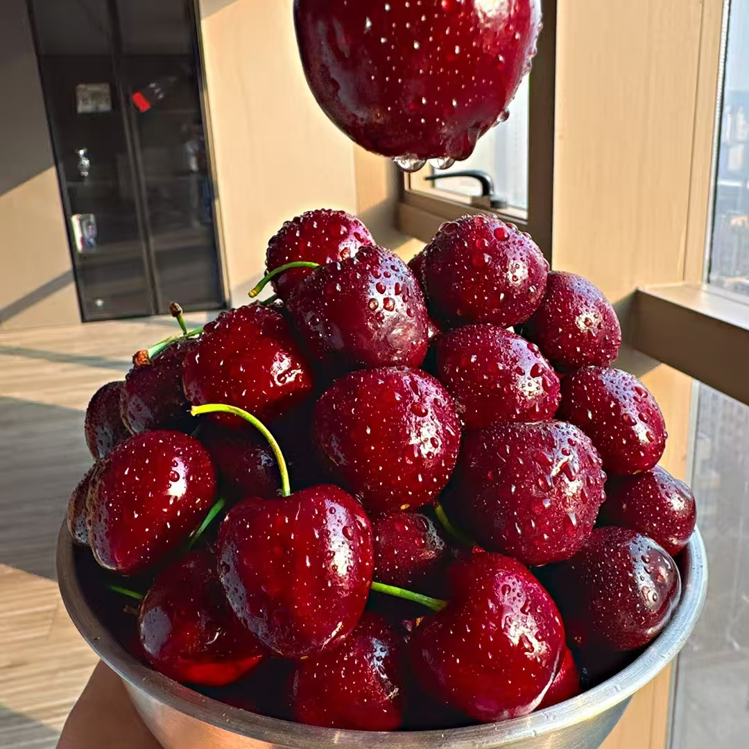 GH车厘子果王瑞吉娜4JD原箱5斤装海运顺丰京东到家 内附果径卡