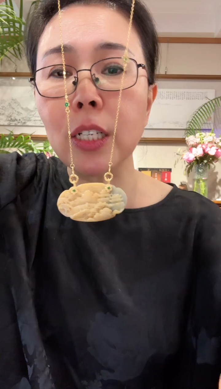 【闪购商品】翡翠颈饰未镶嵌国风