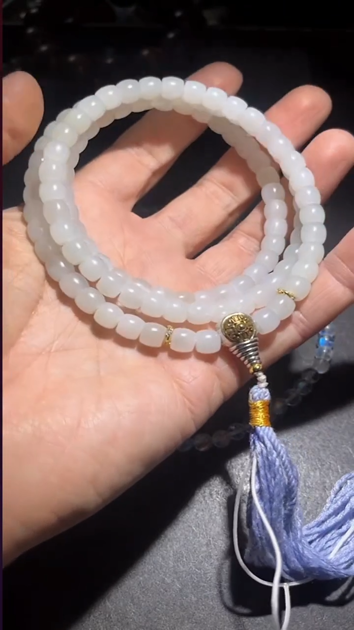 未镶嵌手链和田玉pz1210-80约7mm