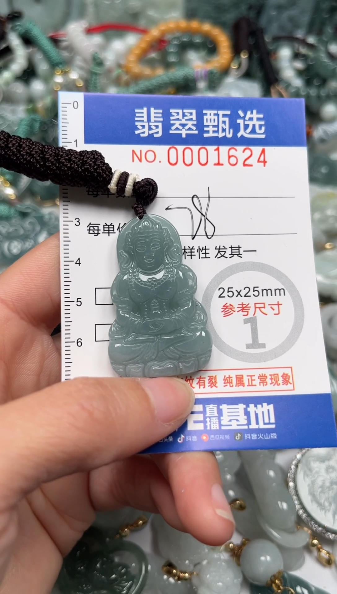 【闪购商品】翡翠颈饰未镶嵌00..1624