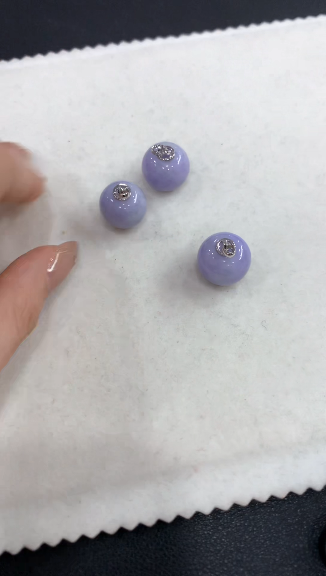 【闪购商品】翡翠吊坠(不含链)18K金镶嵌苹果珠多样性发货1件