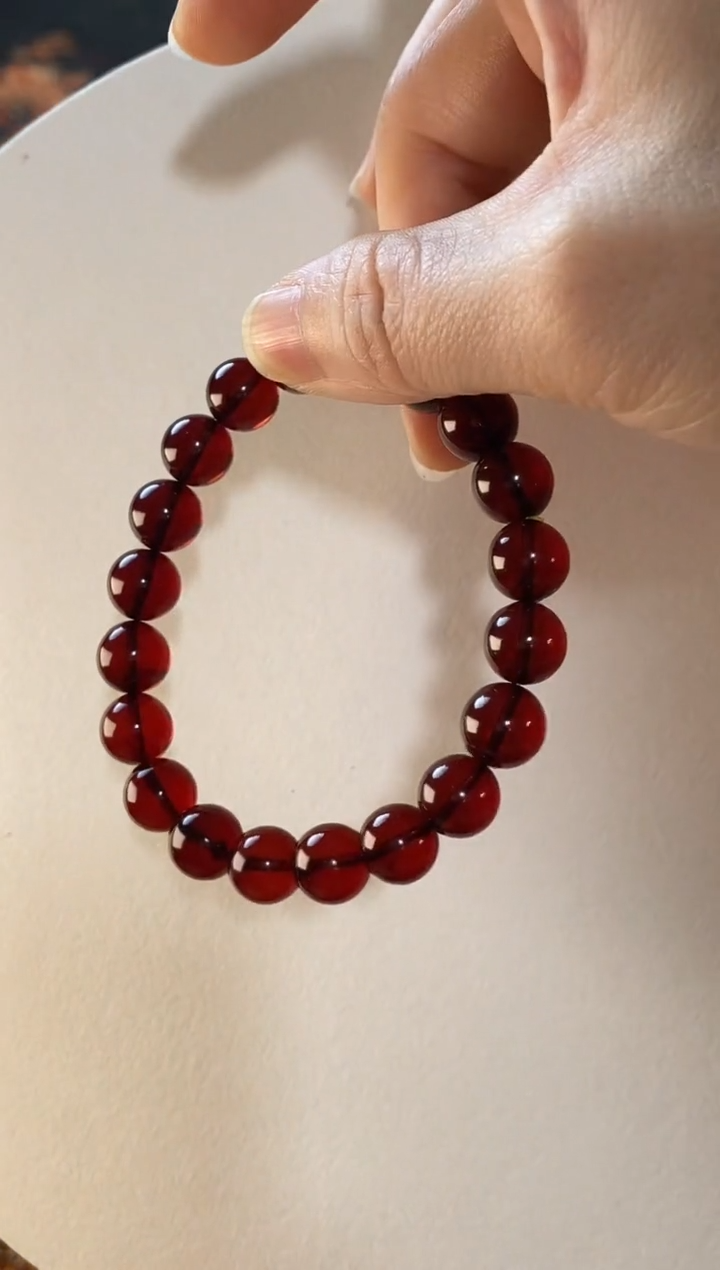 【闪购商品】琥珀手链未镶嵌血珀手串8+++