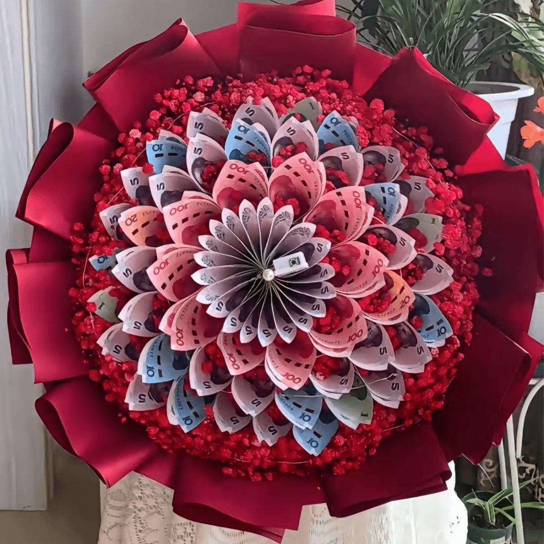 情人节成品定制有钱花鲜花生日小时达同城速递送女友男友不含现