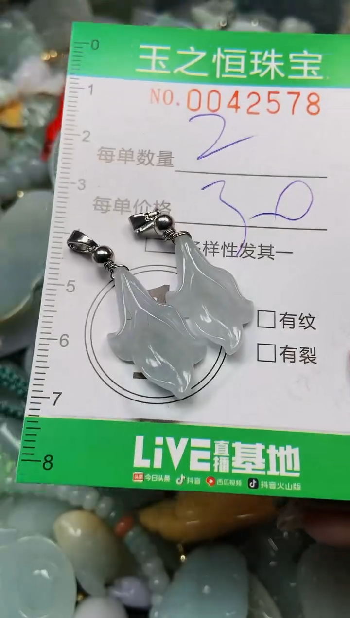 【闪购商品】翡翠颈饰未镶嵌闪购0042578