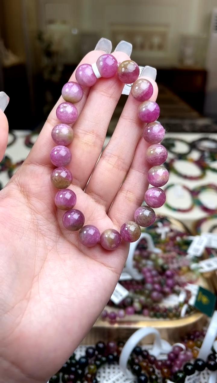 【闪购商品】碧玺/未镶嵌10mm+碧玺单圈多样性发货