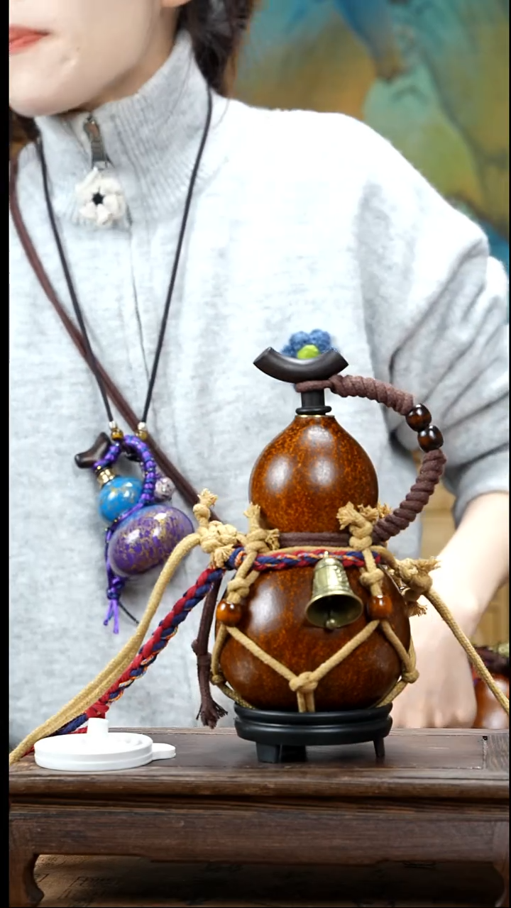 XU009网兜款酒葫芦不包手串（现货现发）