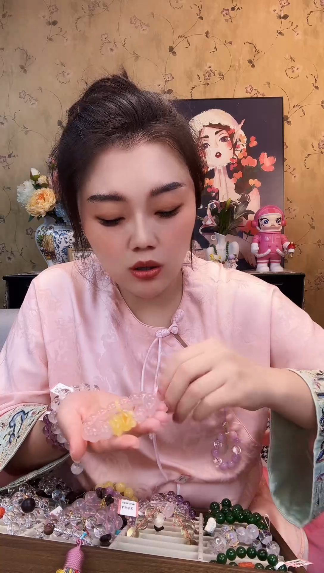 【闪购商品】水晶手串未镶嵌水晶手串910