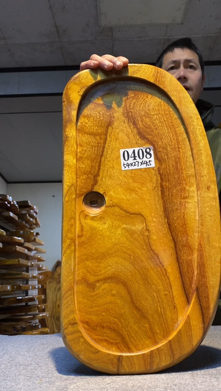 实木茶盘 一物一拍（不含配件）