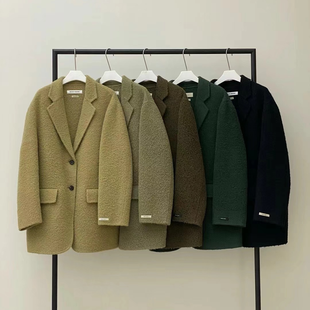 东大门much苏丽气质西服大衣