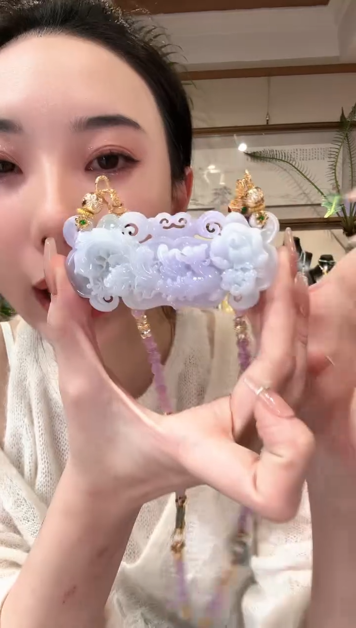 【闪购商品】翡翠颈饰未镶嵌国风