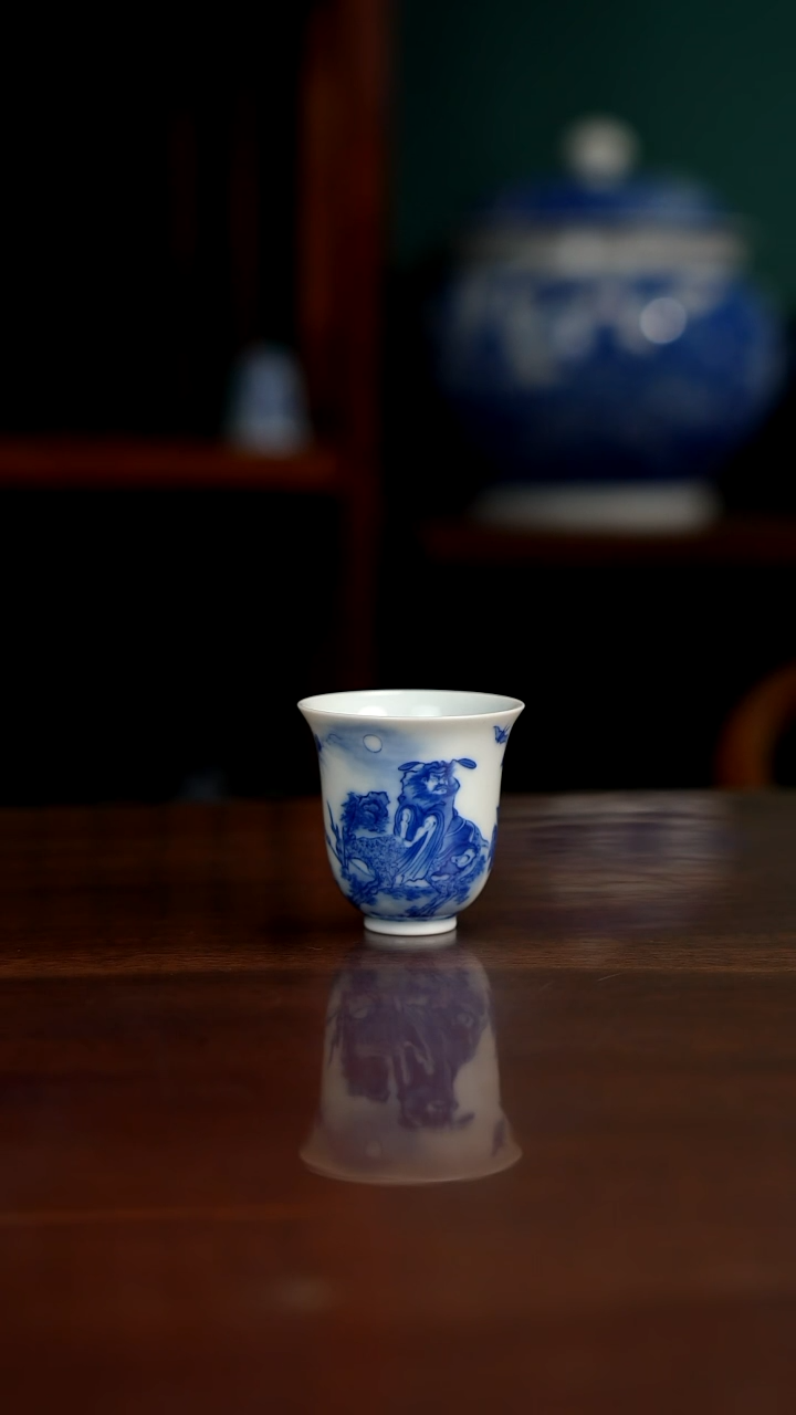 晓竹窑 钟馗引福图