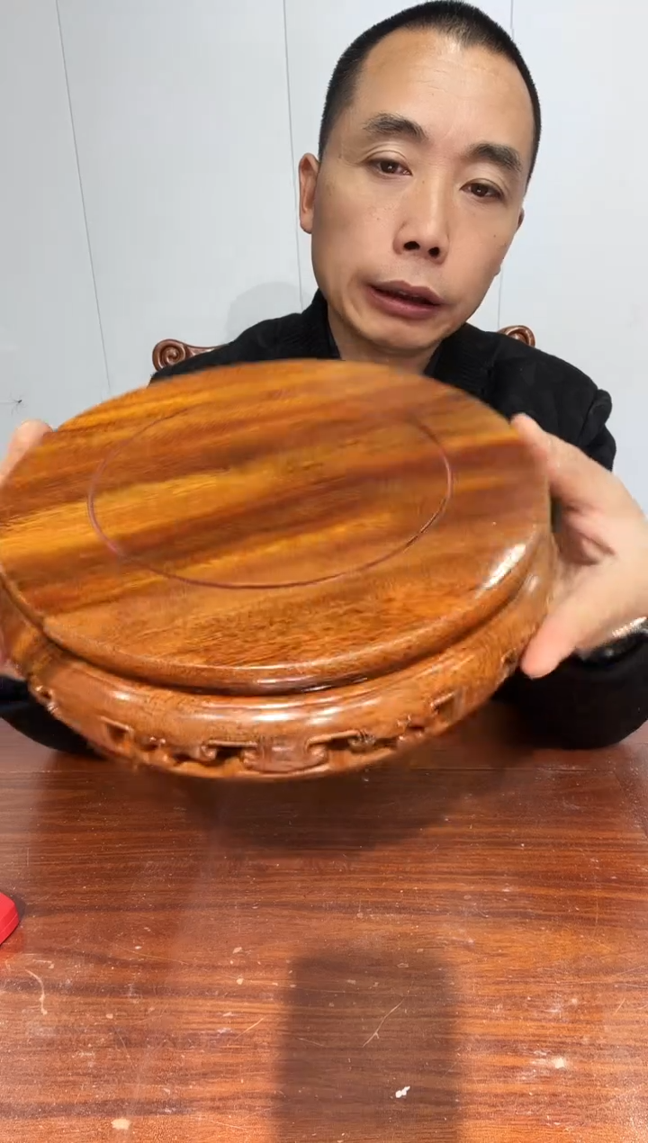 木老花圆形21.5*23*6.5