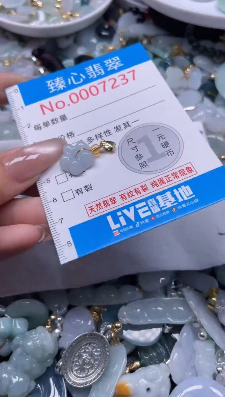 颈饰未镶嵌翡翠7237