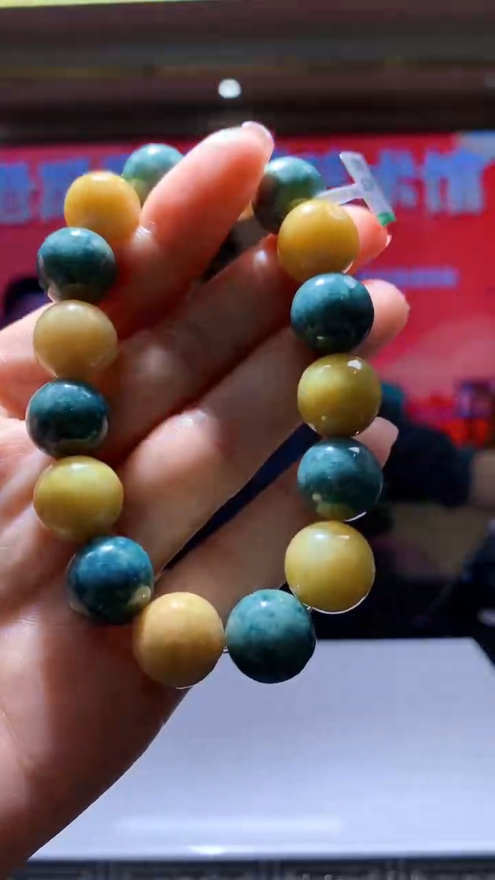 翡翠未镶嵌颈饰1034jj-jj手串4