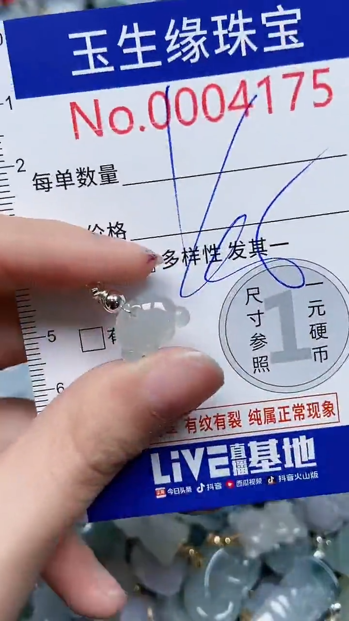 【闪购商品】翡翠颈饰未镶嵌闪购00004175