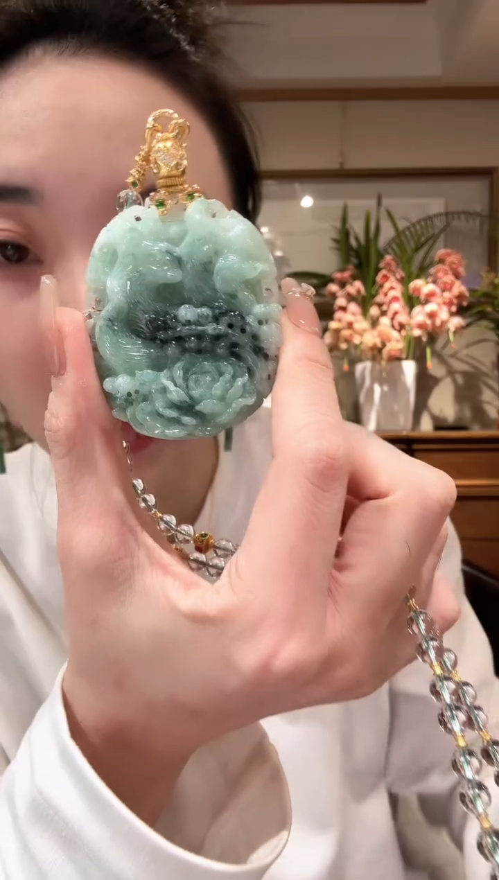 【闪购商品】翡翠颈饰未镶嵌国风