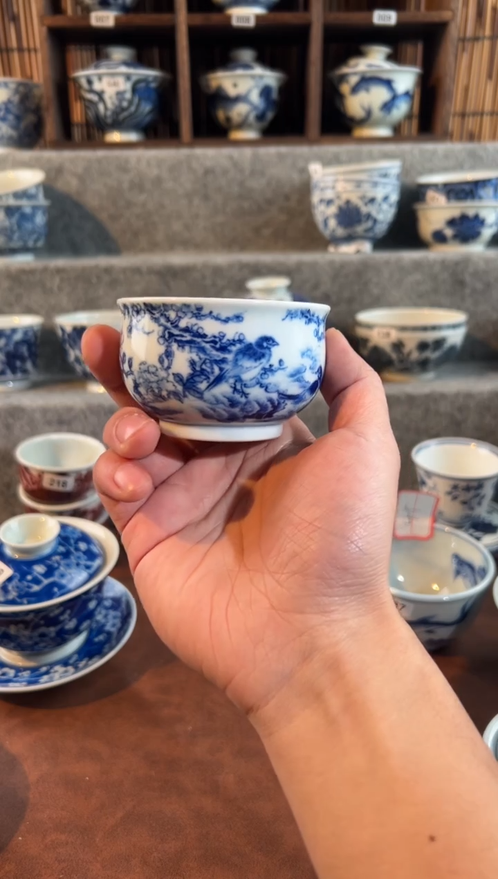 【闪购商品】594天禄言瓷手绘卷王天花板