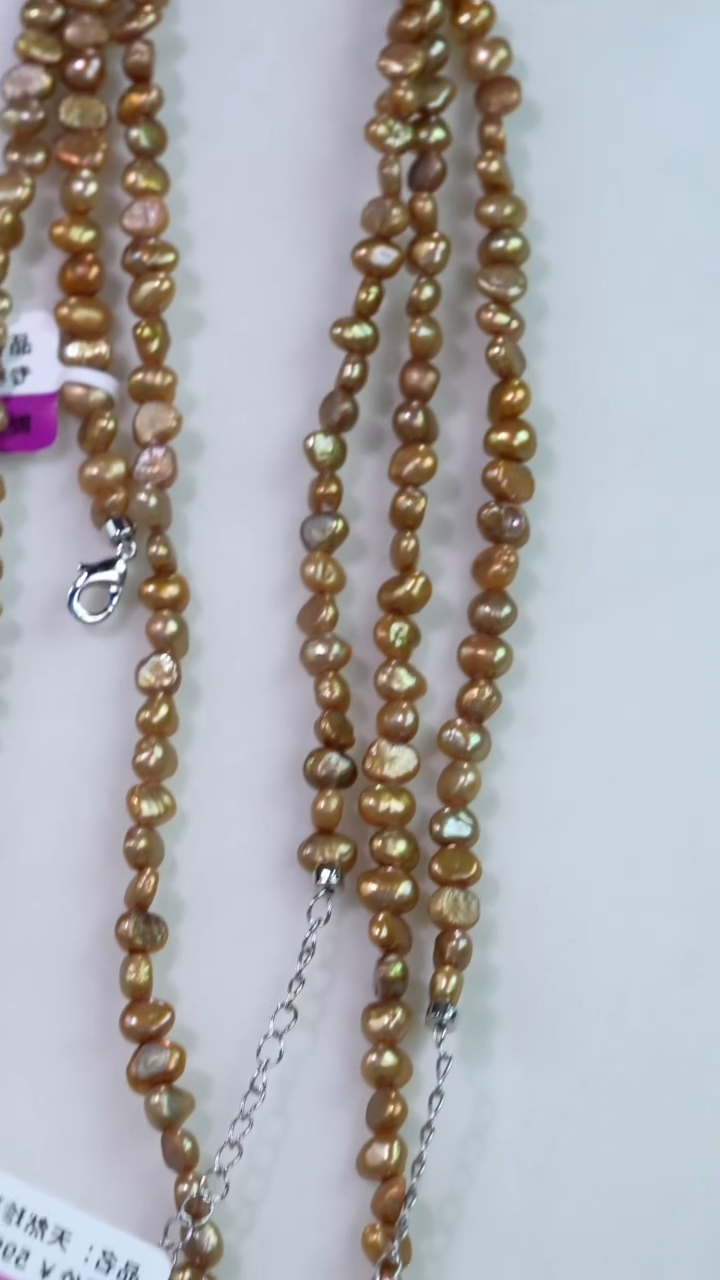 银S925镶嵌淡水珍珠项链151多样性发货 发其一