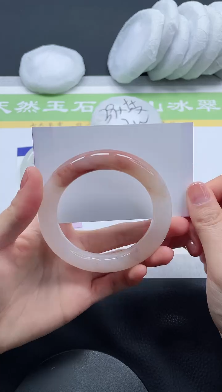 【闪购商品】石英质玉手镯未镶嵌A147-58+