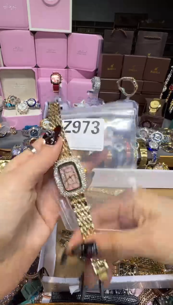 石英机芯不锈钢不锈钢直播定闪专用