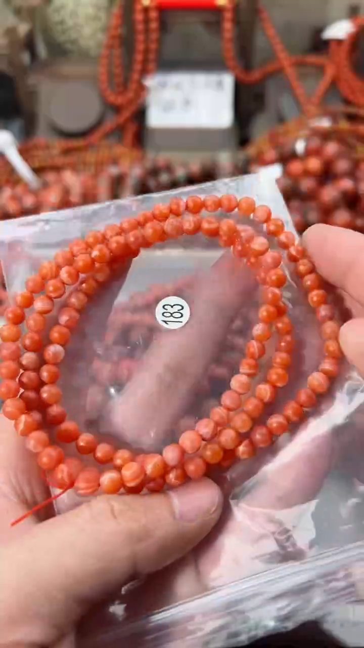 【闪购商品】南红玛瑙手串未镶嵌5+