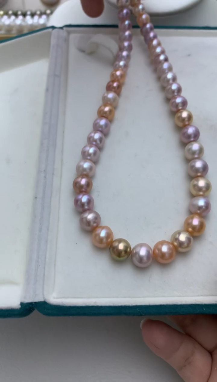 项链未镶嵌淡水珍珠q43 