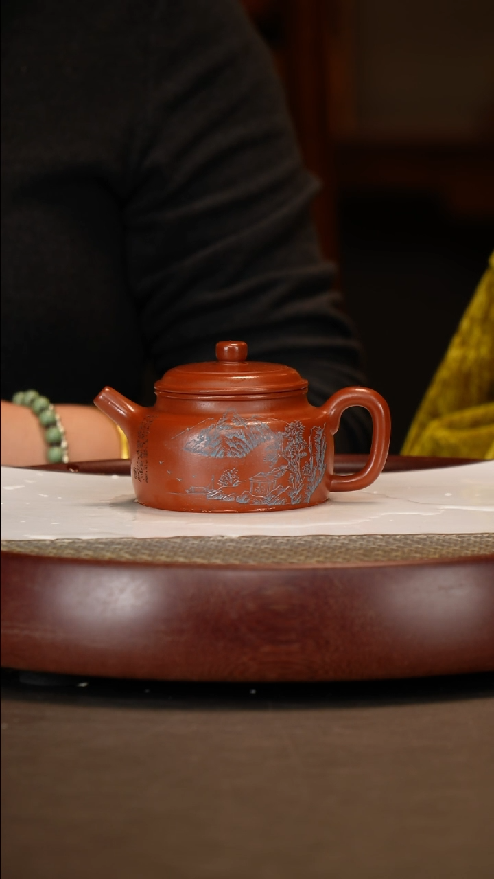 【闪购商品】紫砂茶壶大亨大红袍大亨德钟