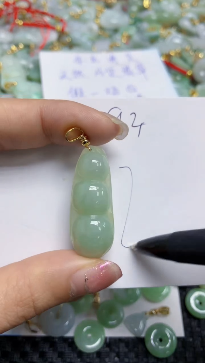 【闪购商品】翡翠颈饰合金   天然A货翡翠