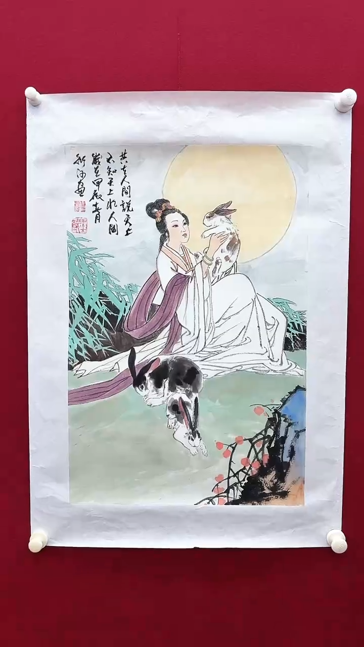 国画L-单老师绘画作品