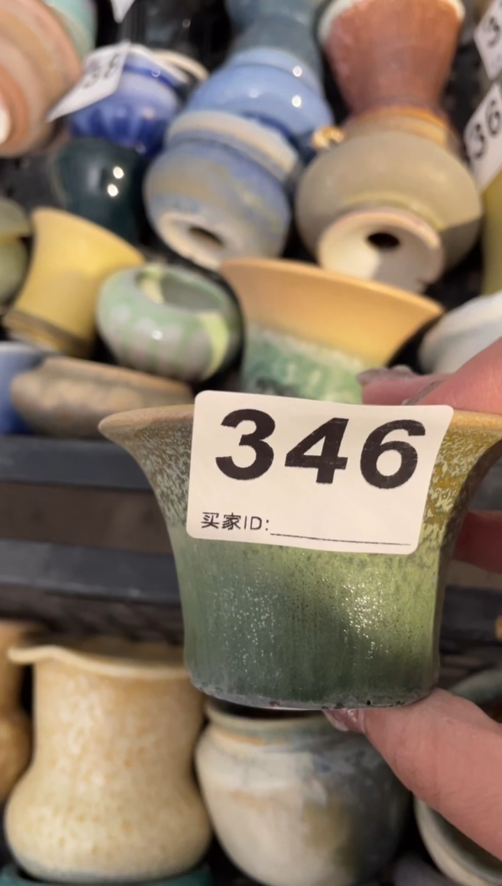 【闪购商品】摆件346微瑕知木小芳花盆