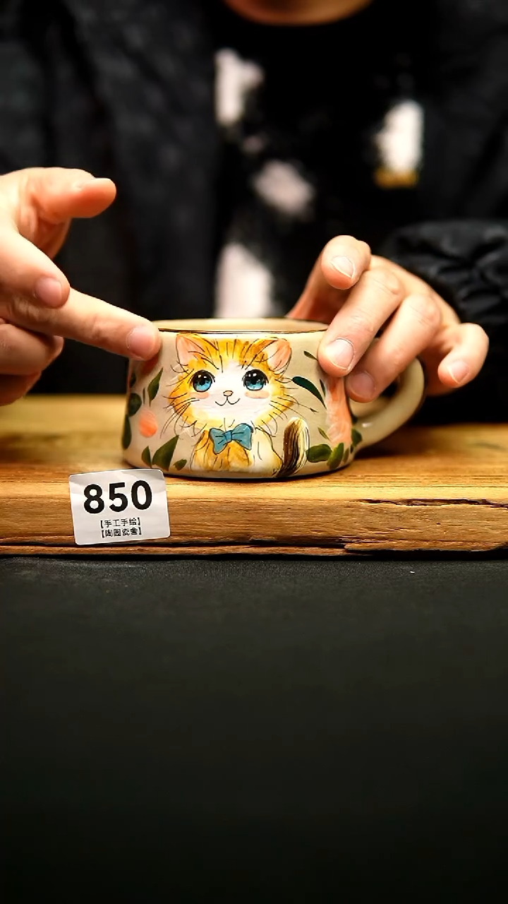 @@陶园瓷舍@@纯手工手绘@高温釉下彩
