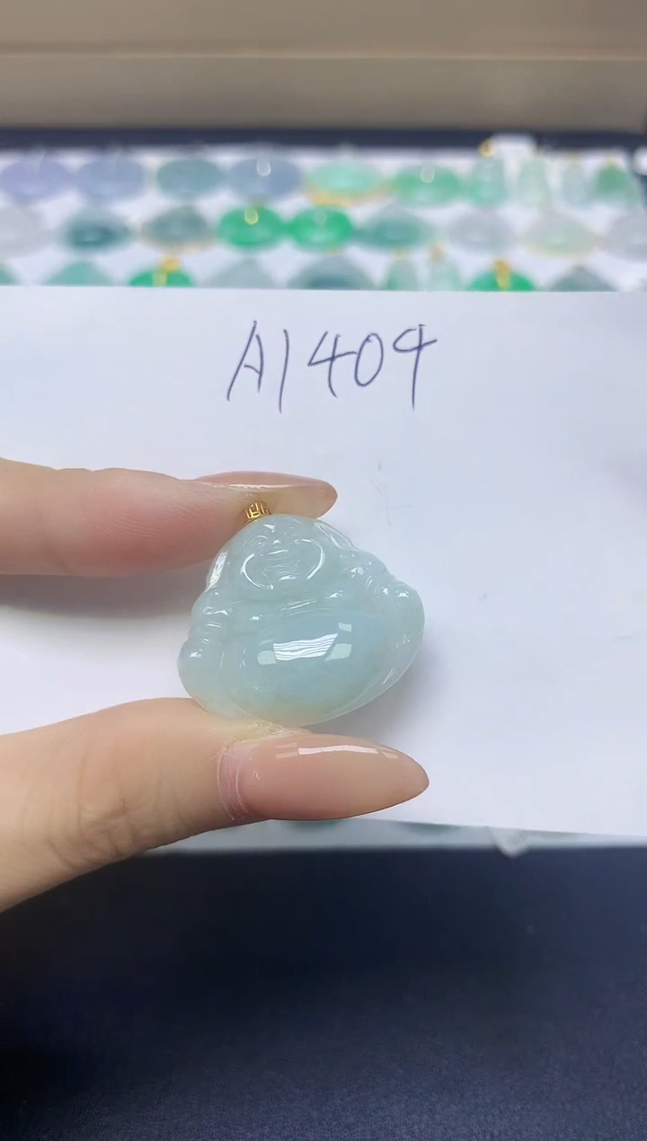 颈饰未镶嵌翡翠天然缅甸A货翡翠百元以上9元证书费自理