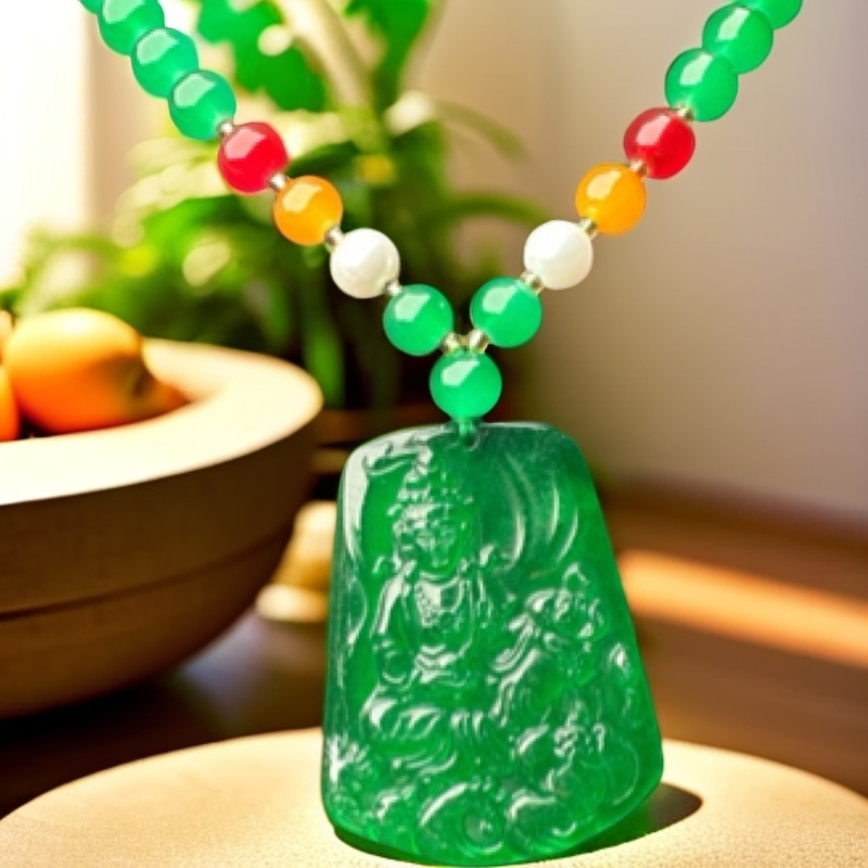 ｛老三高端甄选}DSJ29 绿色莲花观音