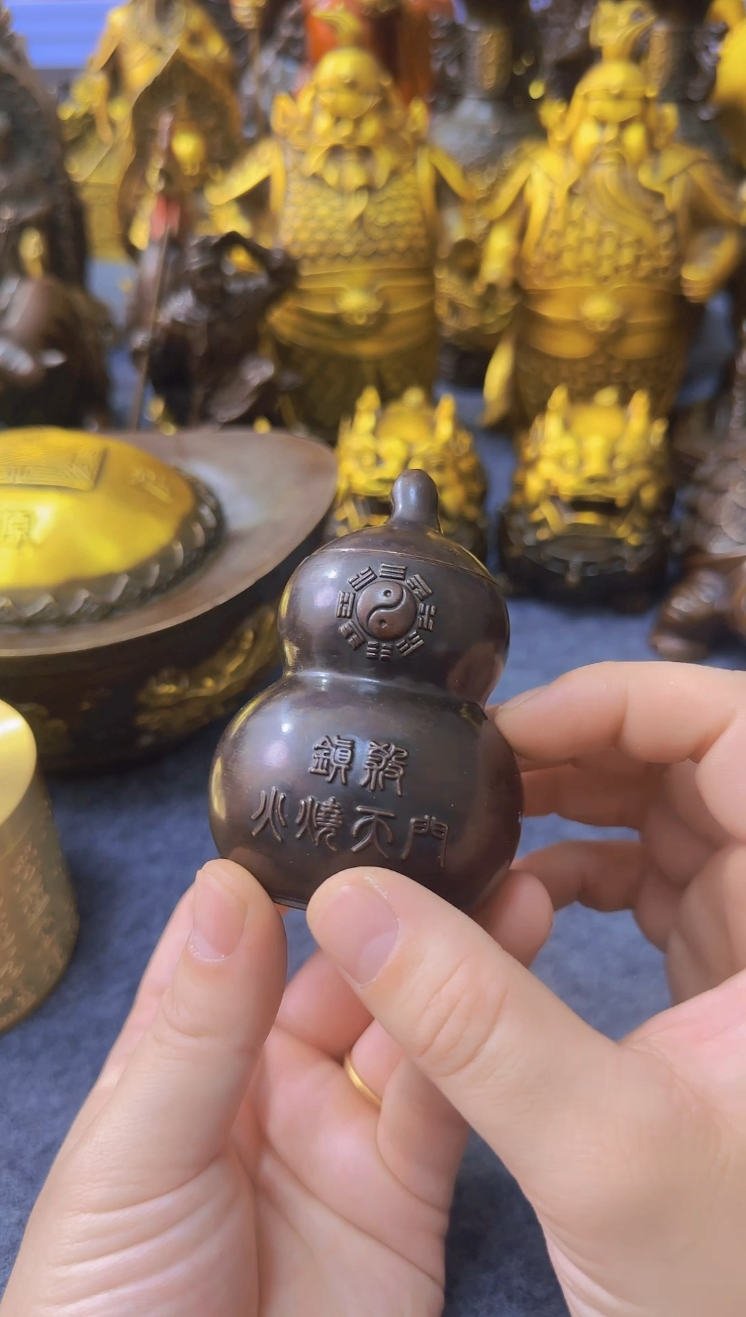 老黄黄铜摆件装饰品