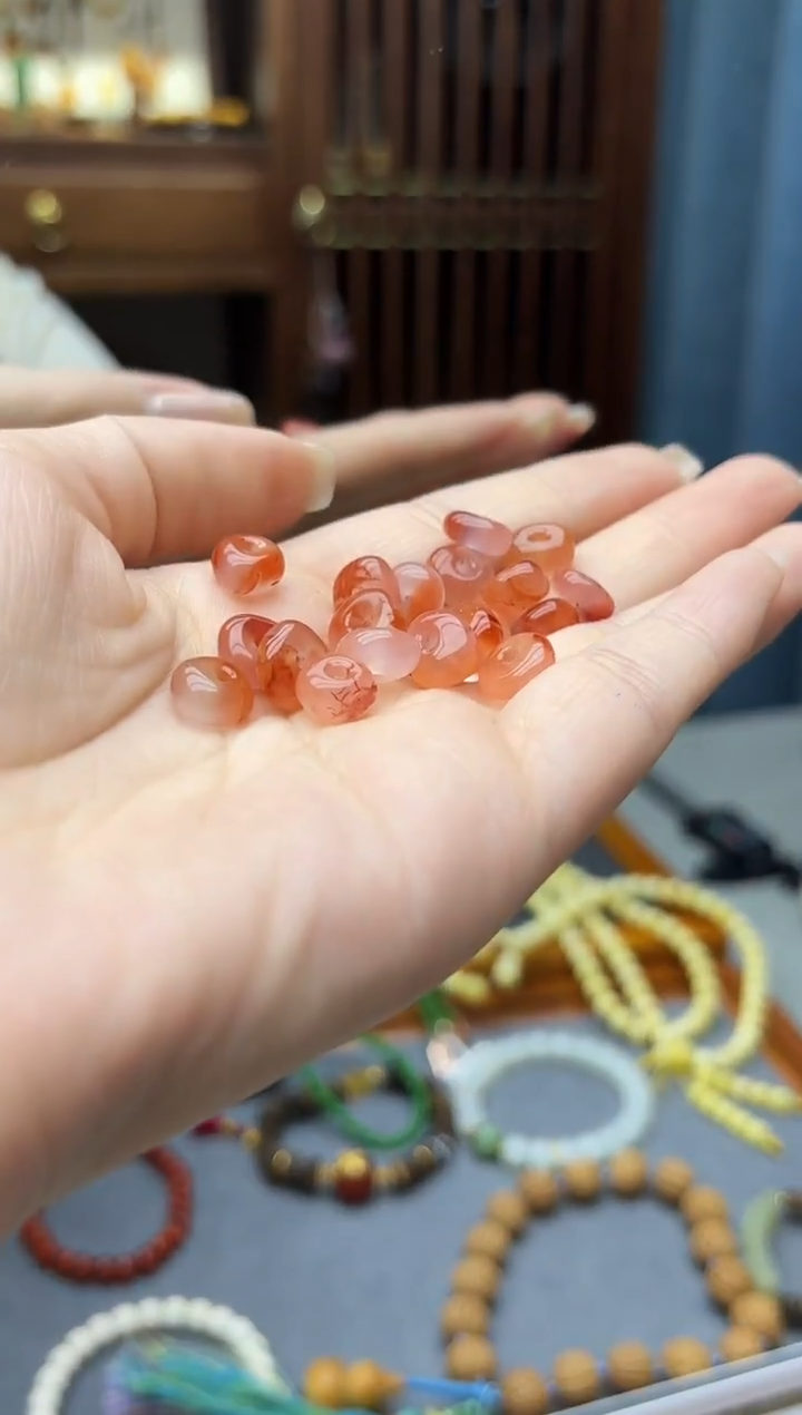 未镶嵌南红玛瑙挂件南红藏扣配饰DN多样性发其一