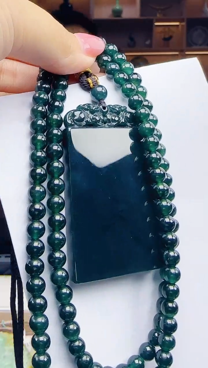 颈饰未镶嵌翡翠多样性发其一79569  