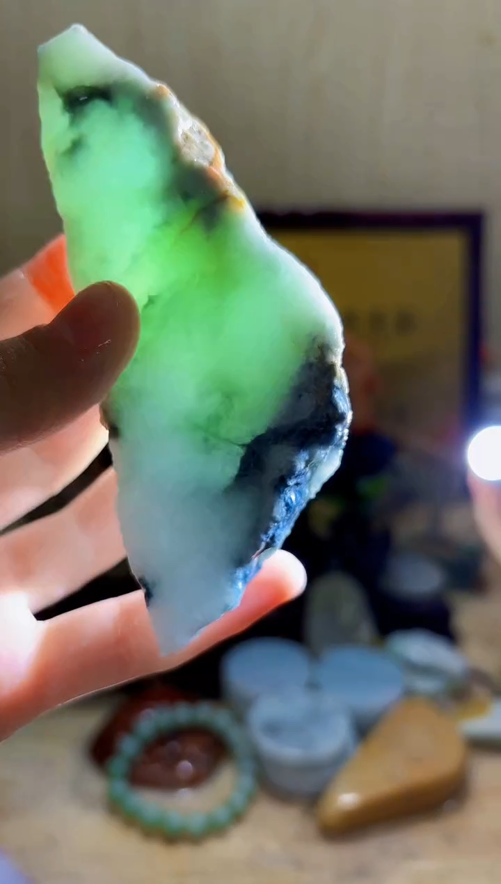 未镶嵌挂件翡翠A货小璀3910