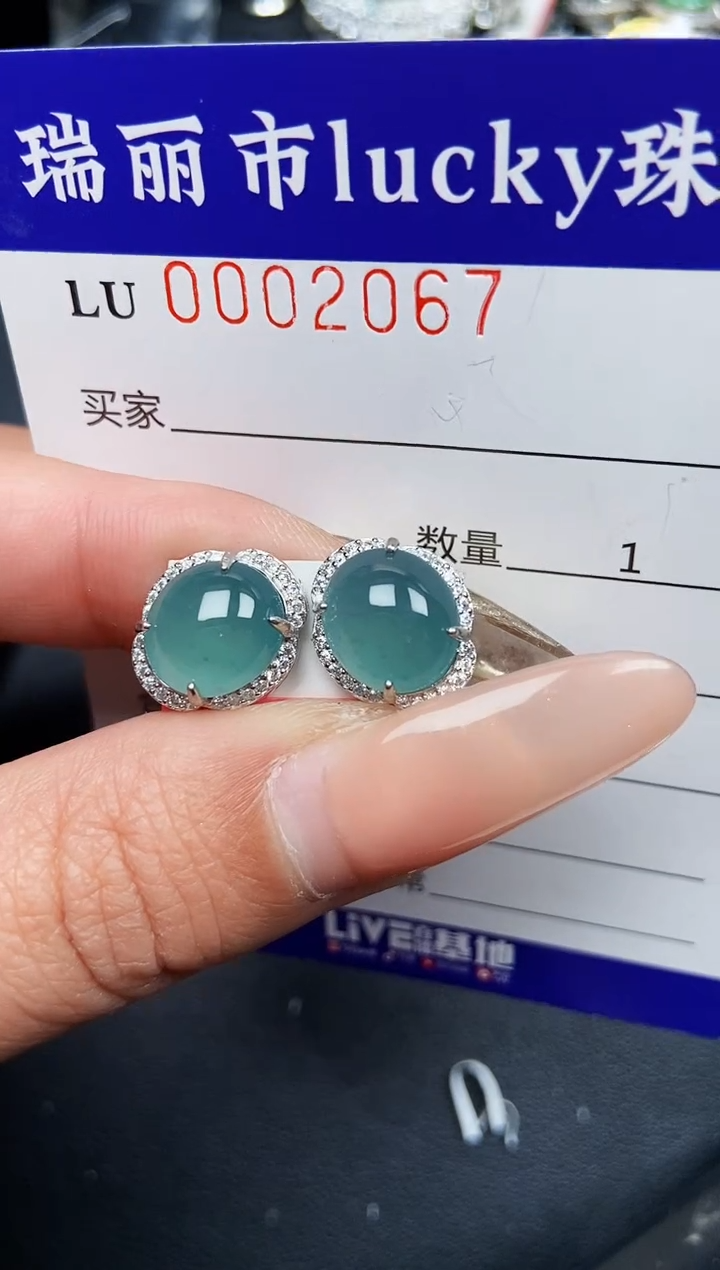 【闪购商品】翡翠颈饰银S925镶嵌2067