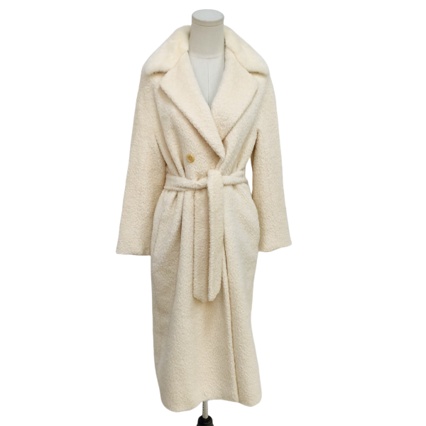 妃鱼/MaxMara Studio/羊驼毛/大衣/95新/凡0921