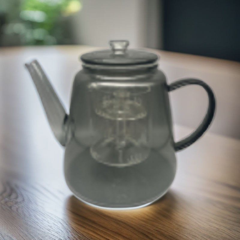 高硼硅煮茶壶1200ml两个颜色3号