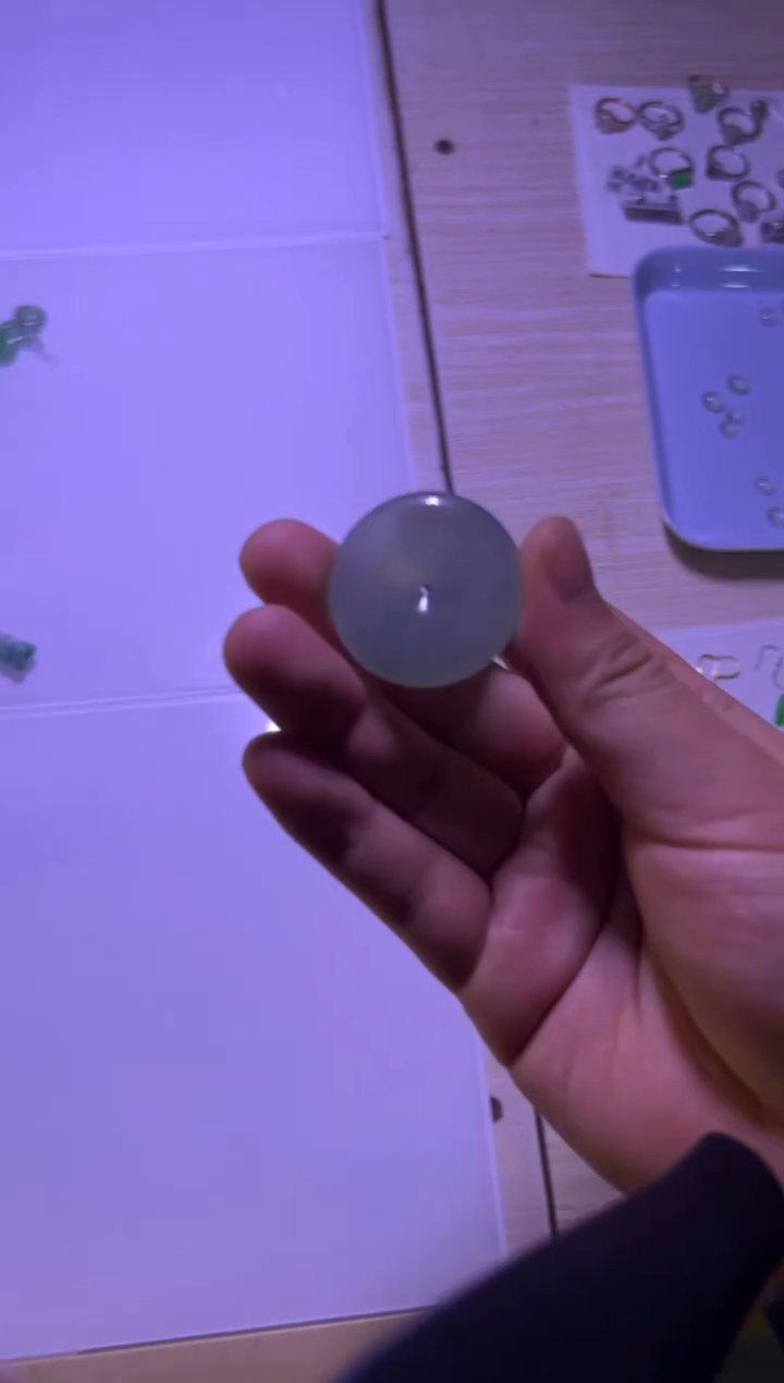 【闪购商品】定制翡翠未镶嵌扣子