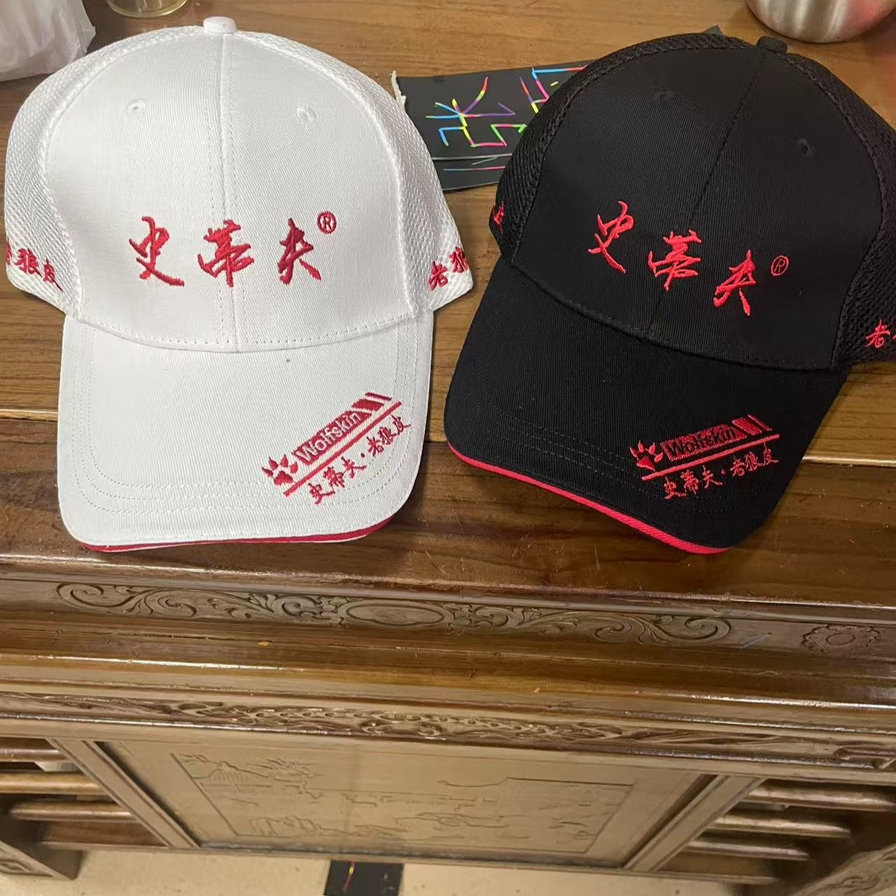 史蒂夫钓鱼帽防晒帽男士户外休闲透气遮阳帽