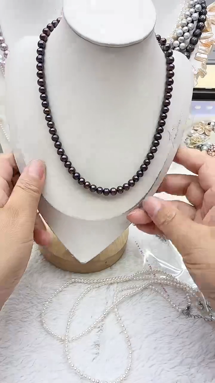 淡水珍珠未镶嵌套链92