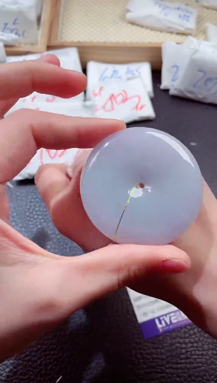 翡翠未镶嵌颈饰00005454