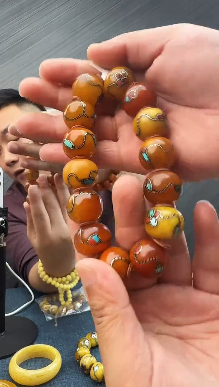 蜜蜡未镶嵌珠宝奇石假一罚十77 21，多样性发其一