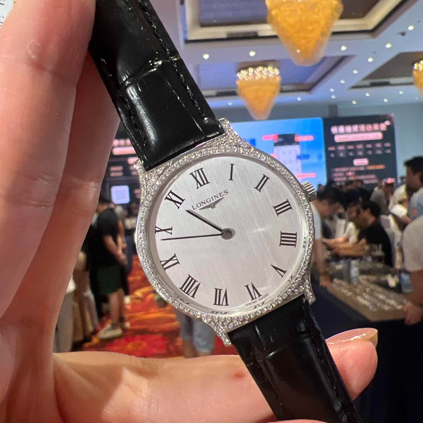 95新 Longines/浪琴 手动机械后钻32.5mm/公价32999/w12412